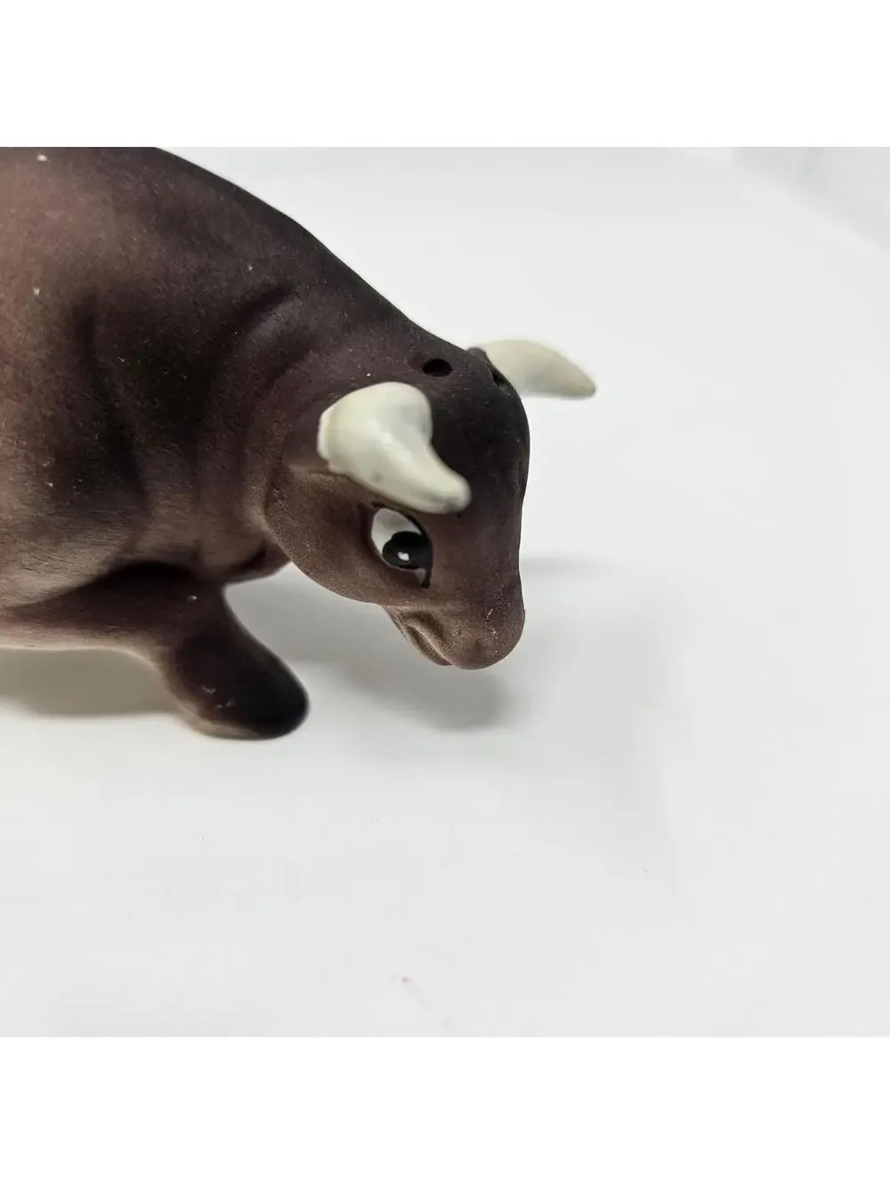 Vintage Fighting Bull & Matador Salt Pepper Shaker Set Japan, Toro!